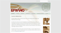 Desktop Screenshot of efrano.de